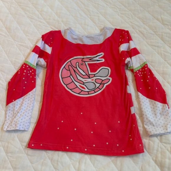 NEW Girls Pink 2 Piece Cheerleading Costume - SIZE 48-10 (European 130 size) - Picture 8 of 9